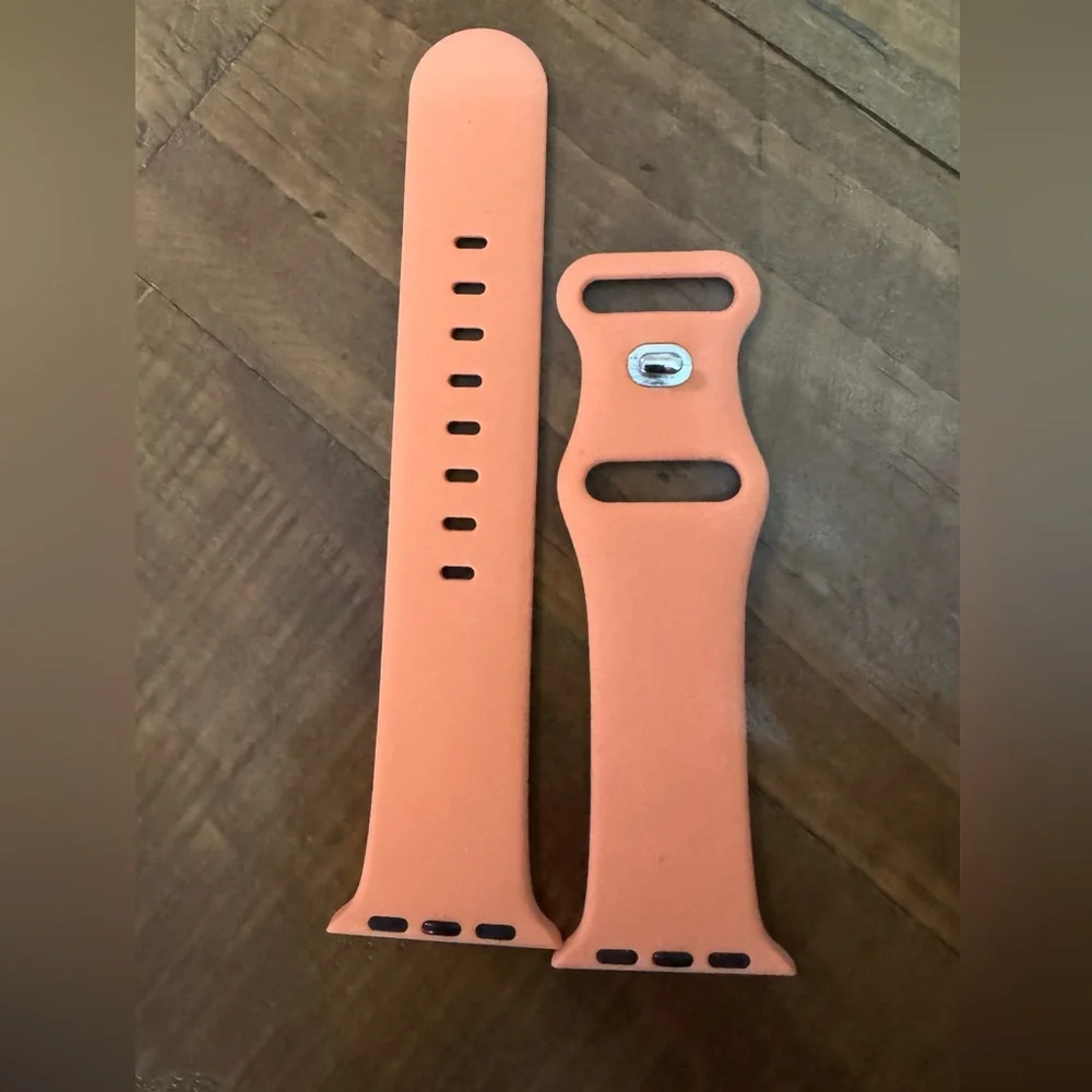 Orange Apple Watch Band Size S/M